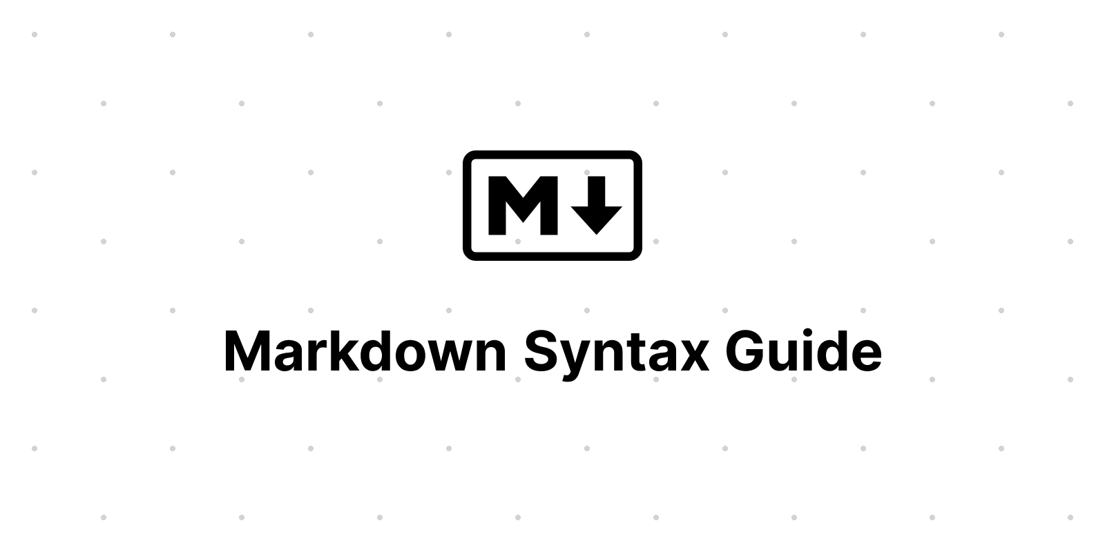 Markdown logo